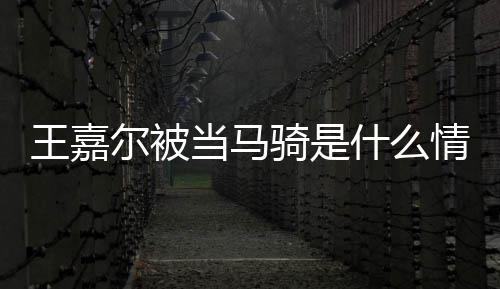 尔被当马当马么节目被王嘉 王在什什么嘉尔骑是情况骑