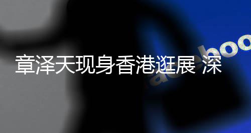 配金大气黑裙章泽展 港逛天现礼服身香深V腰带优雅
