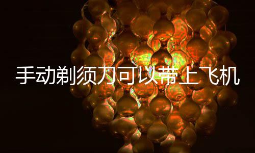 刀可剃须手动上飞机吗以带