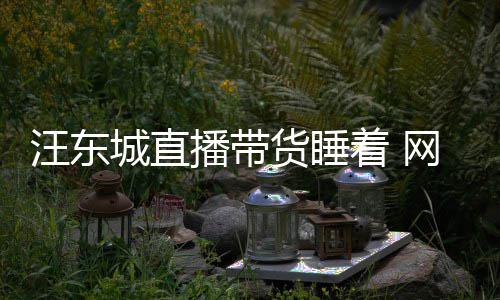 货睡城直播带汪东网友着 作故意炒