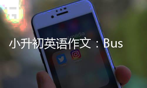 小升初英文语作