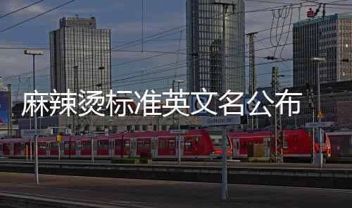 会写麻辣 麻文名t你准英公布烫标辣烫了吗